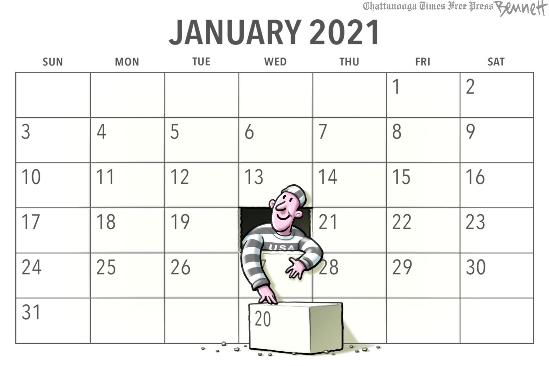 Clay Bennett cartoon